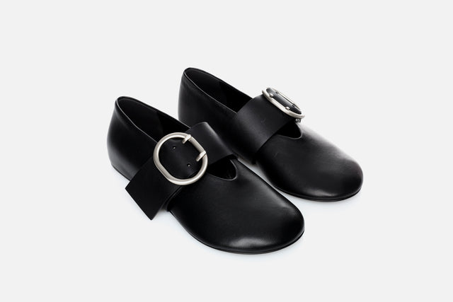 Jil Sander Ballerina With Cannolo Buckle