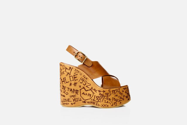 Chloé Maxime Wedge Sandal