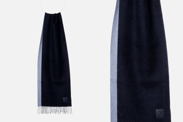 Loewe Scarf In Wool And Cashmere