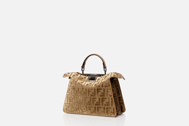 Fendi Peekaboo ISeeU Small FF Velvet