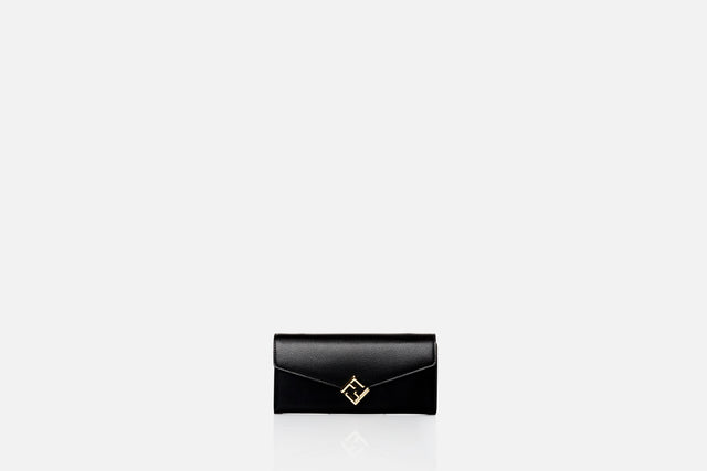 Fendi FF Diamonds Continental Wallet With Chain