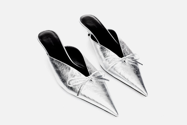 Balenciaga Women's Knife Bow 40mm Mule