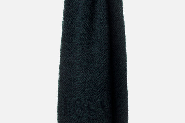 Loewe Logo Scarf Alpaca Wool