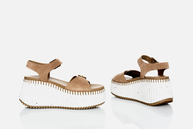 Chloé Nama Wedge Sandal